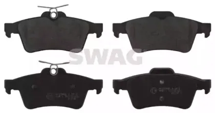 Комплект тормозных колодок, дисковый тормоз SWAG купить